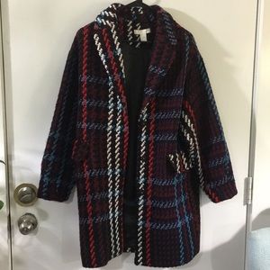 H&M Tweed Knit Coat